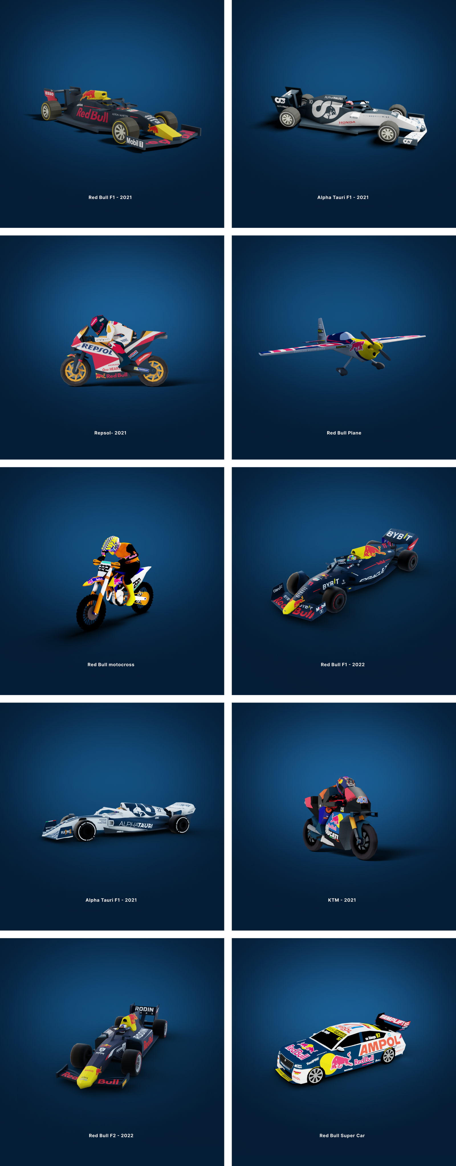 Red Bull Racers - F1 Motorsports Game | EPIC Agency