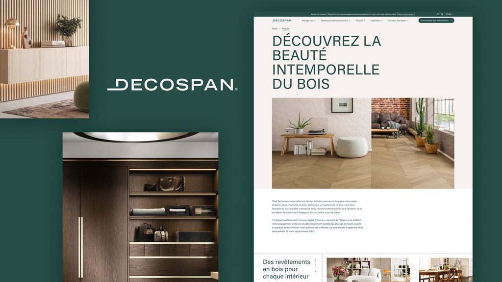 Decospan - Site Internet