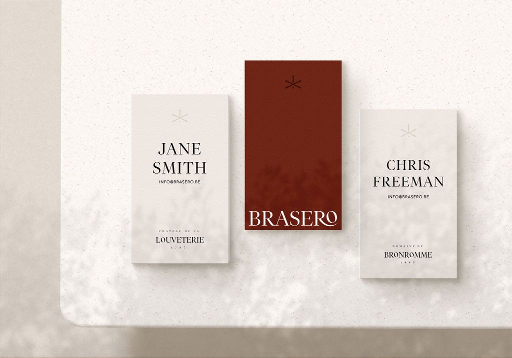 Brasero - branding carte de visite