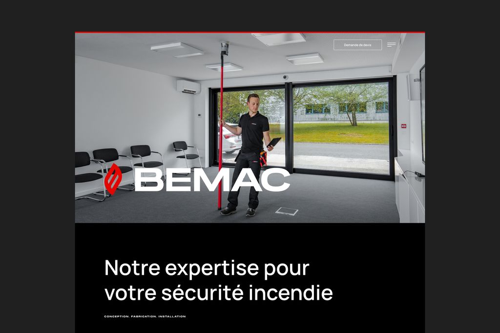 BEMAC - Website - Home