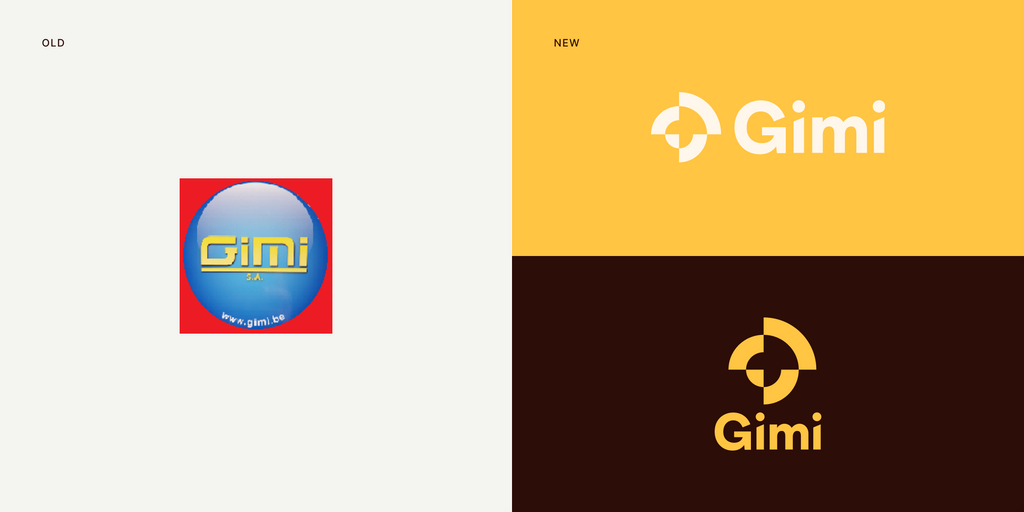 Gimi branding - OLD VS NEW