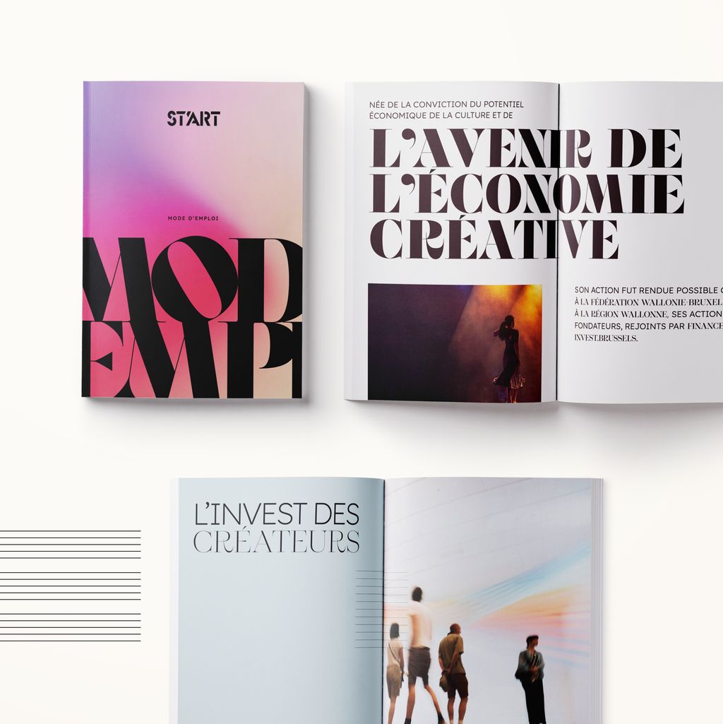 ST'ART - Branding - Brochures