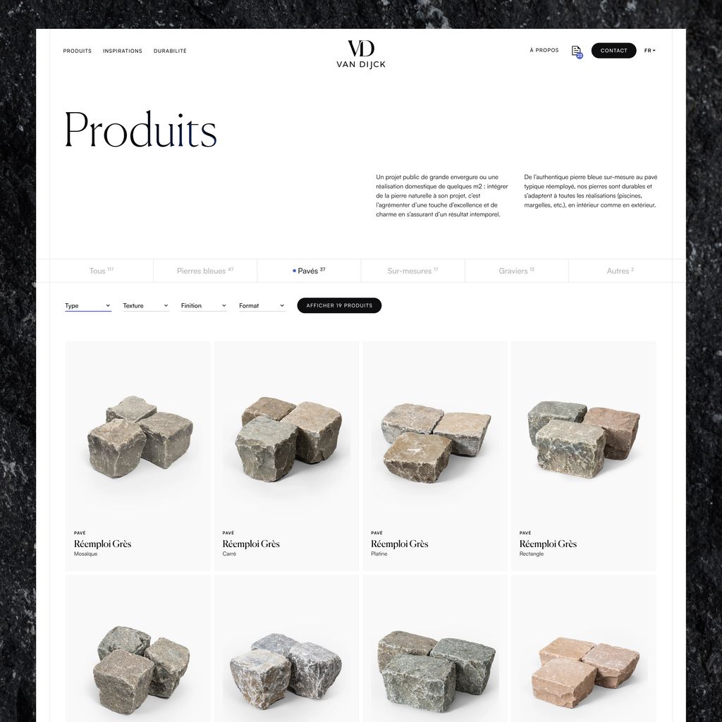Van Dijck - page web