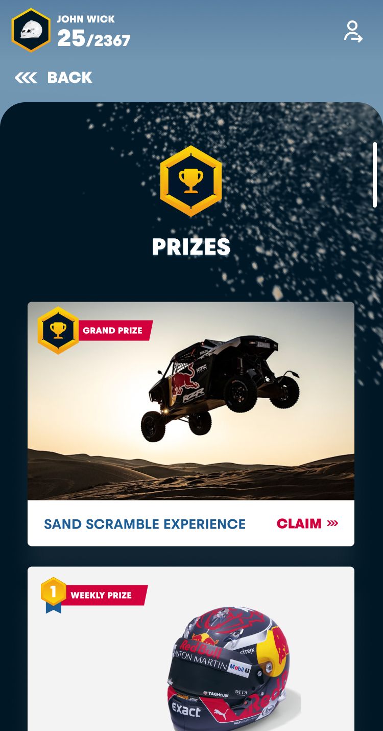 Red Bull - Sand Scramble - Mobile6