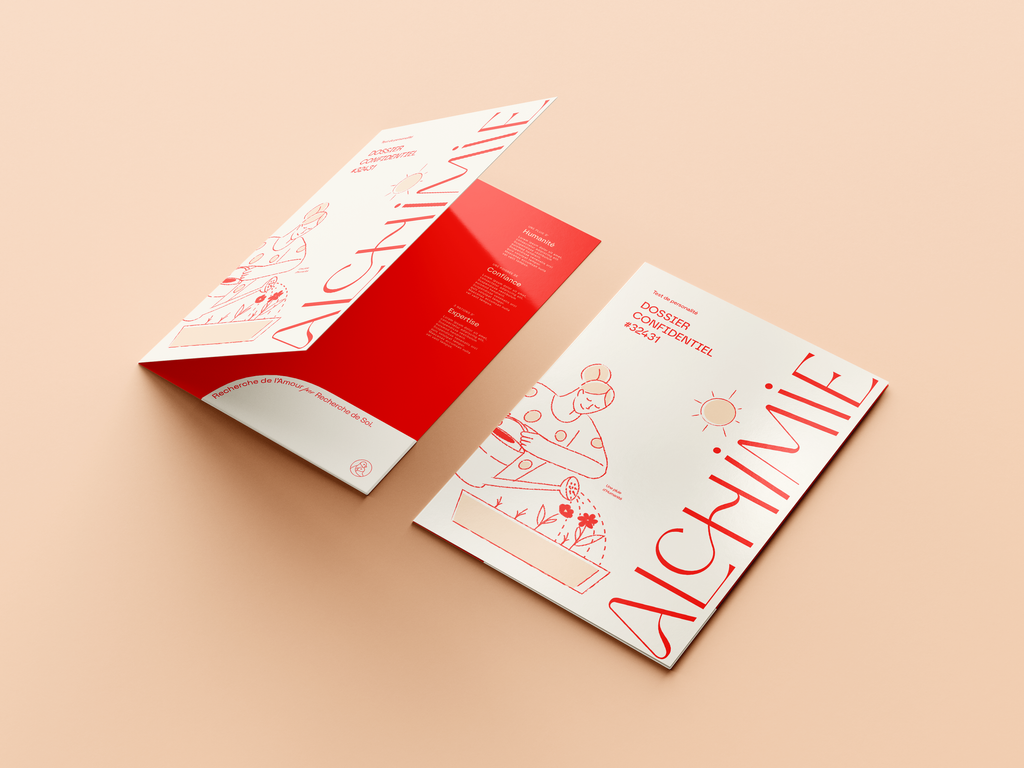 Alchimie - branding carte