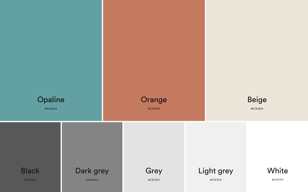 Color palette IKO