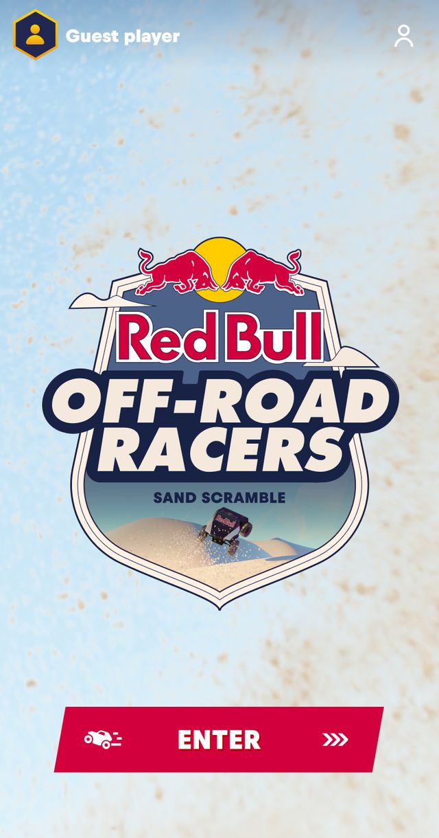 Red Bull Sand Scrambles WebGL Game EPIC Agency