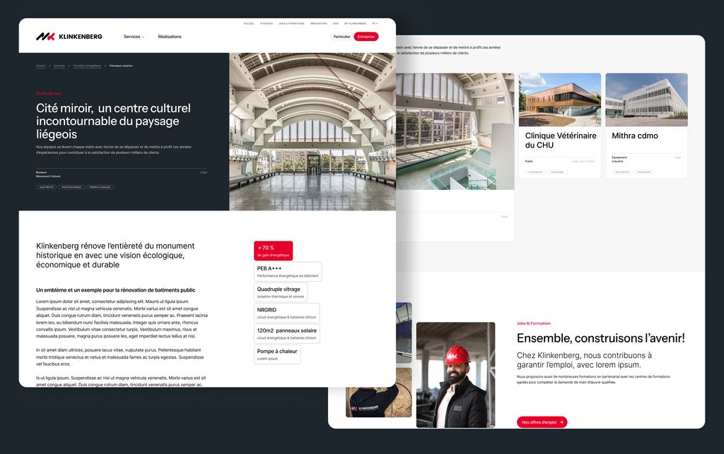 Klinkenberg site web B2B